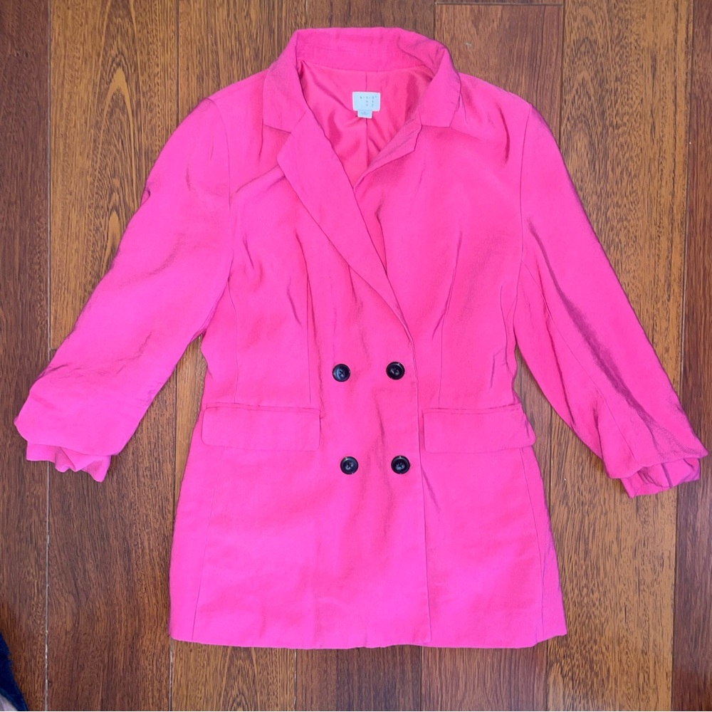 Oversized Pink Blazer